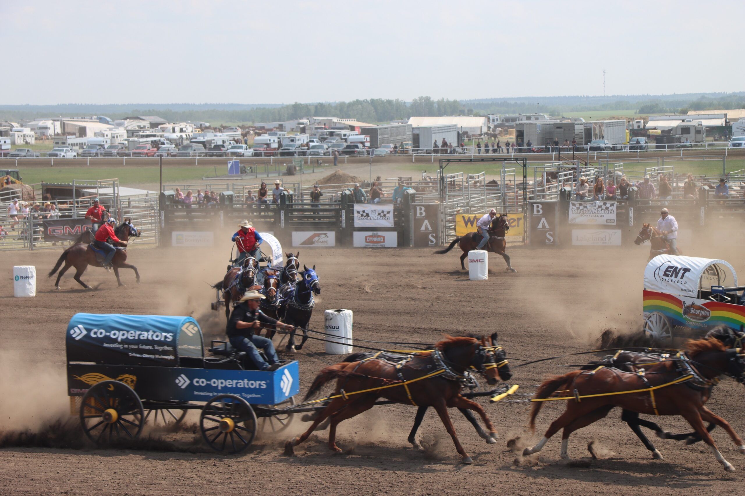 Obrey Motowylo claims Bonnyville Chuckwagon Championship title